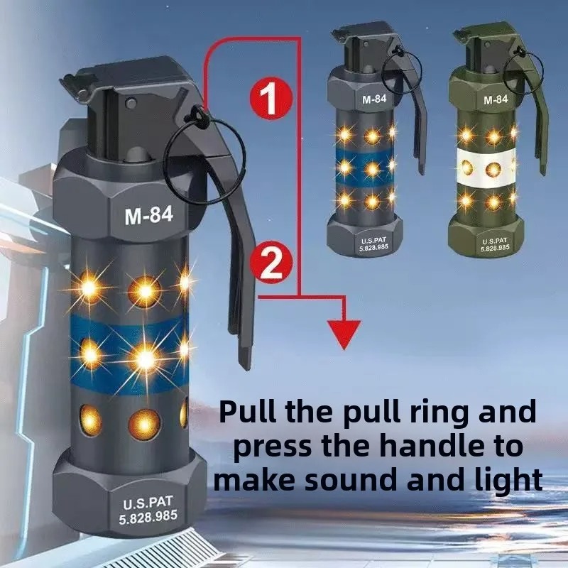 Outdoor Y Camping - Tactische M84 Dummy Grenade Model Strobe