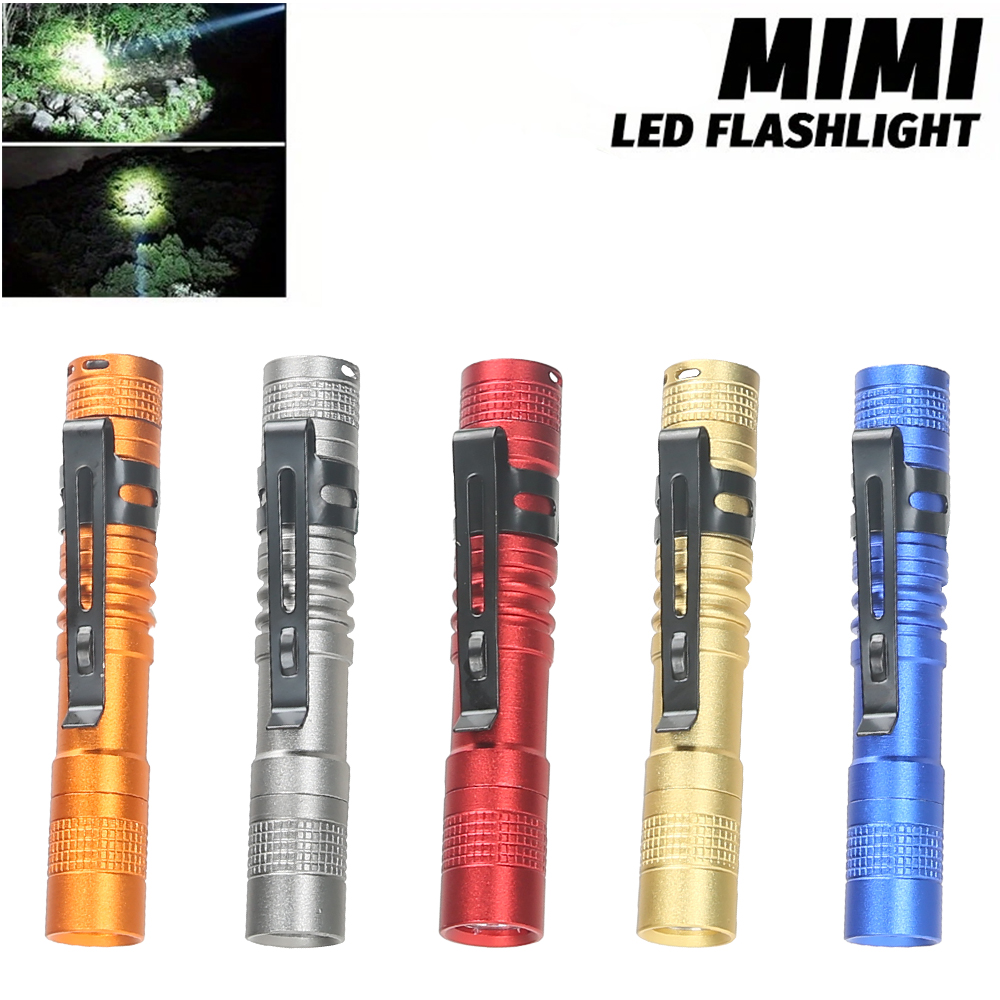 Outdoor Camping Glamping - Mini draagbare LED-penlamp met clip Ultra