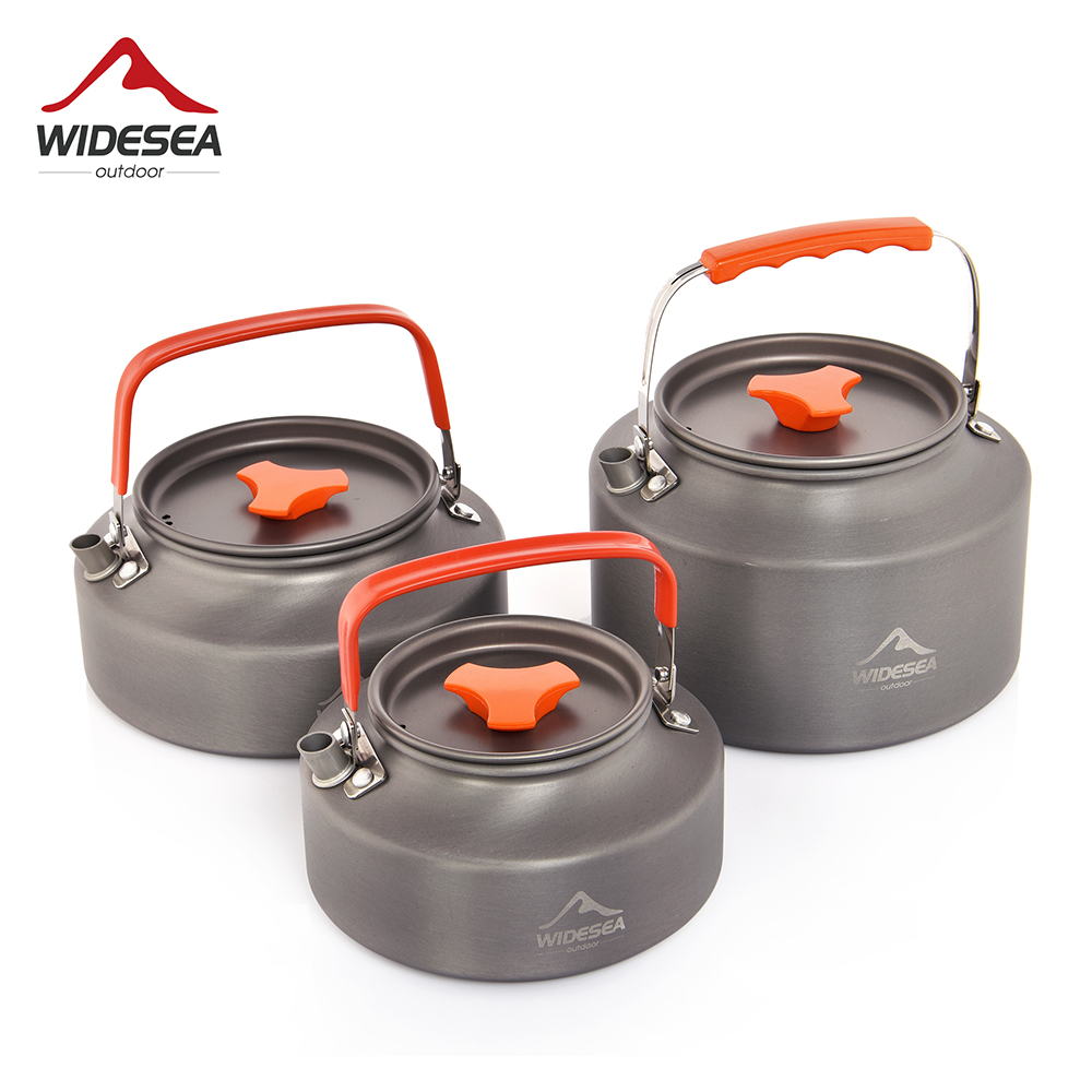 Outdoor Camping Dining Set - Widesea 1.1L 2L1.5L Camping Waterkoker Outdoor