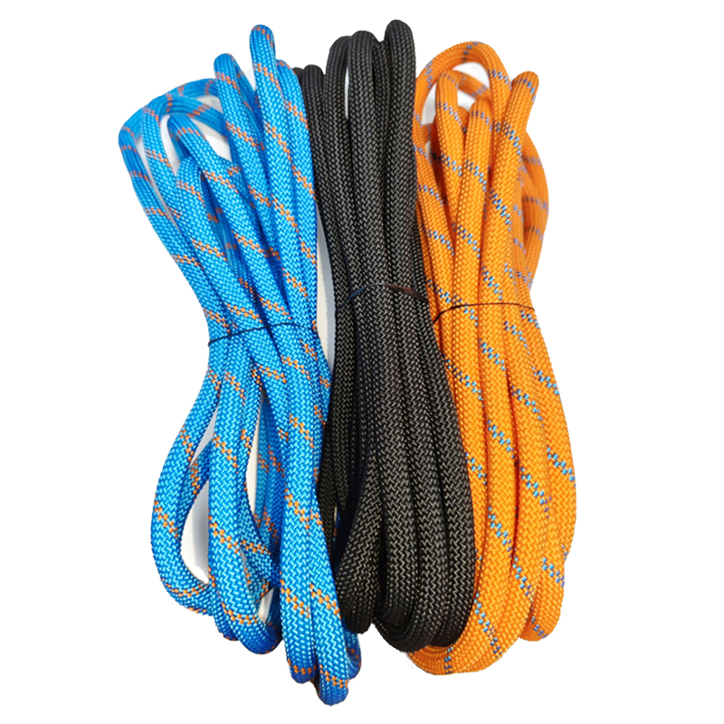 Outdoor Camping Extension Cord - Blauw Oranje Dia.10mm Paracord Lengte 5M/10M/20M
