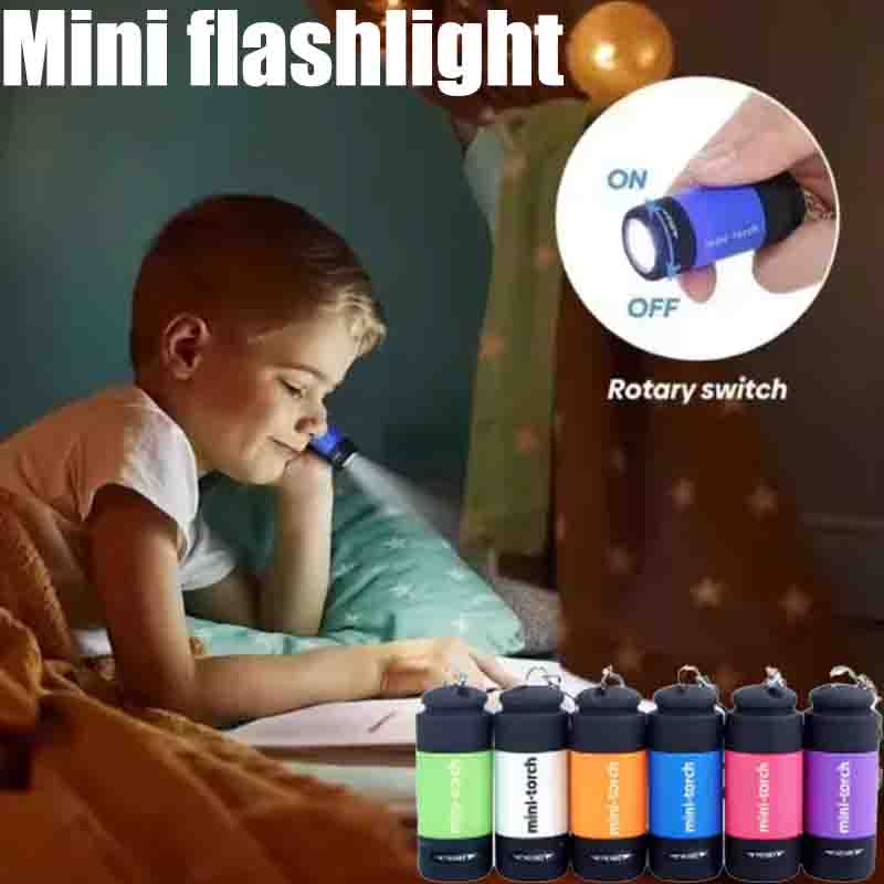 Outdoor Camping Glamping - USB oplaadbare camping mini-zaklamp Sterk licht