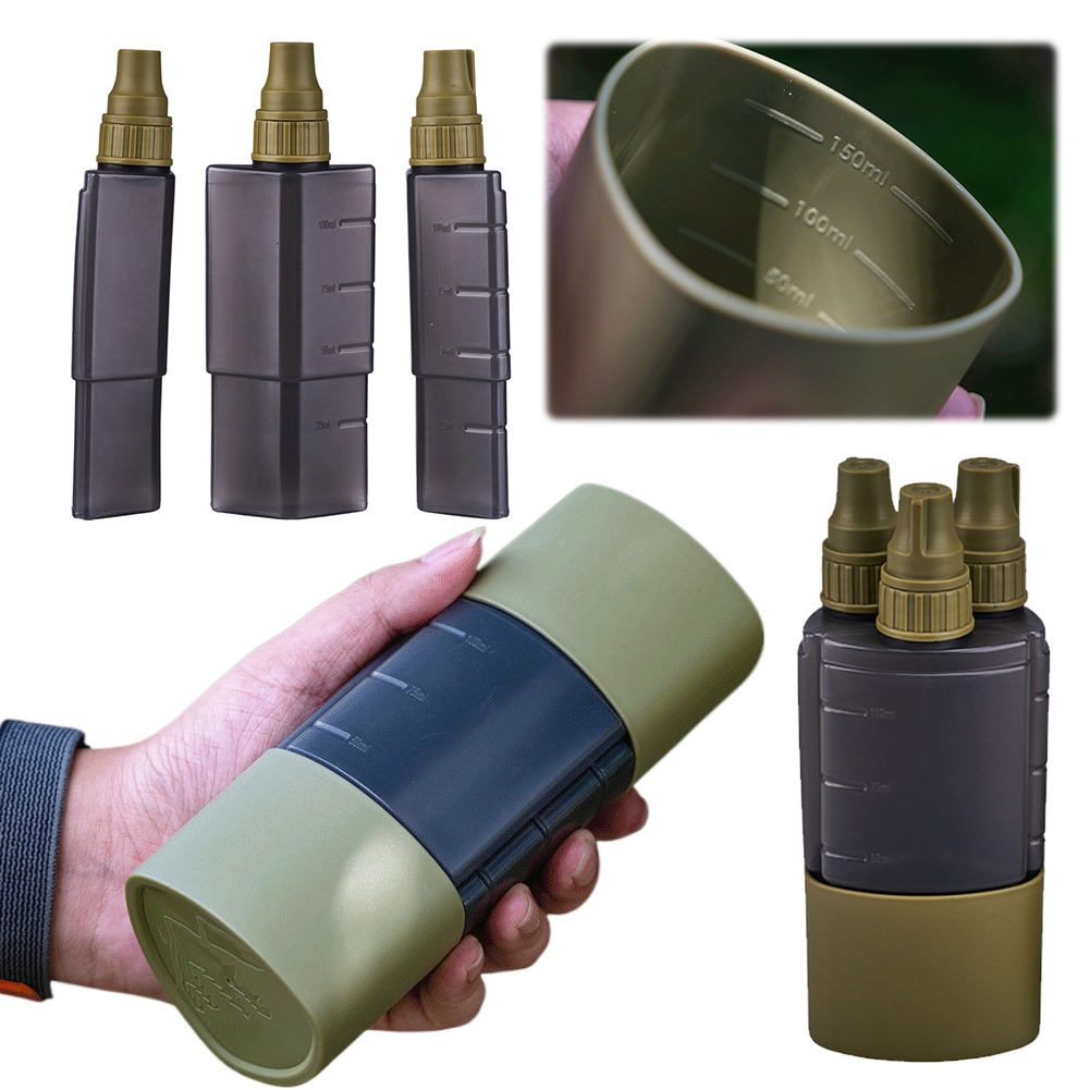 Outdoor Camping Kitchen Set - 3-in-1 Outdoor Camping Kruidendispenser Fles BBQ