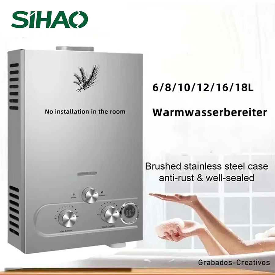 Outdoor Camping Hot Water Heater - SIHAO LPG Propaan Butaan Vloeibaar Petroleumgas
