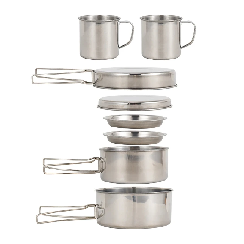 8 stks/set Camping Kookgerei M - Outdoor Camping Kitchen Set recensie en prijs
