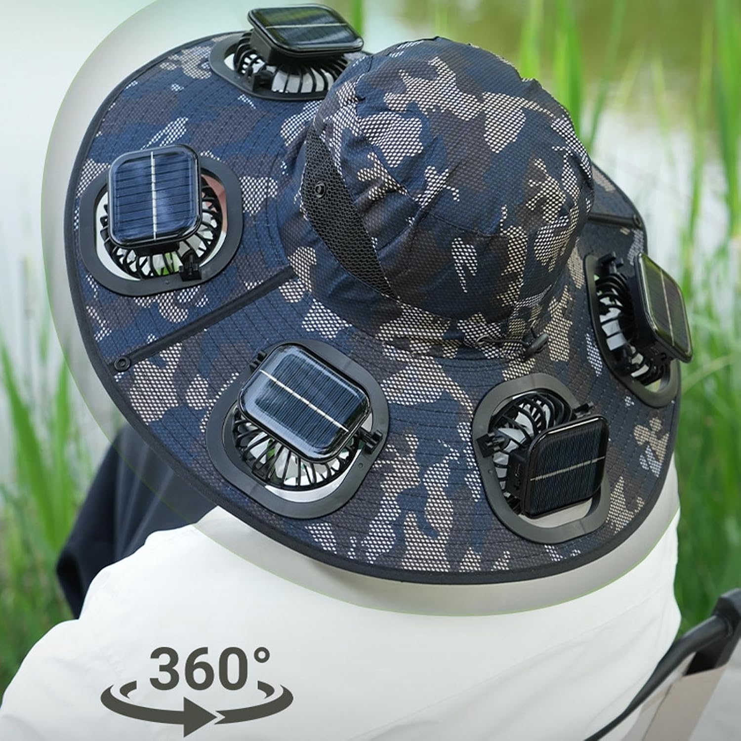 2026 Hot Summer 6 Fans Visor C - Outdoor Camping Fans recensie en prijs