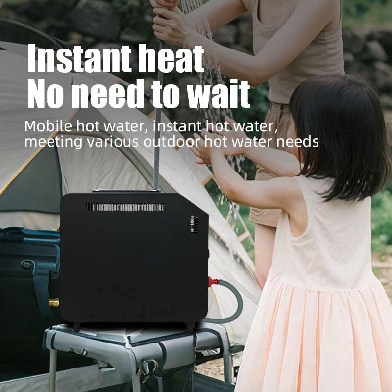 Draagbare propaan tankloze wat - Portable Camping Shower recensie en prijs