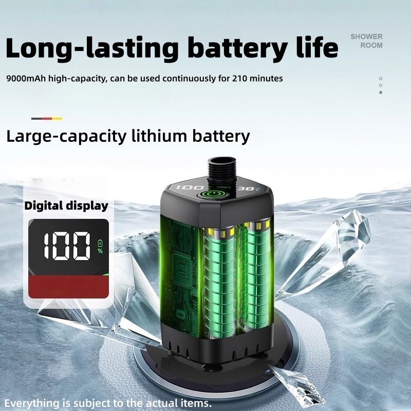 Draagbare elektrische buitendo - Portable Camping Shower recensie en prijs