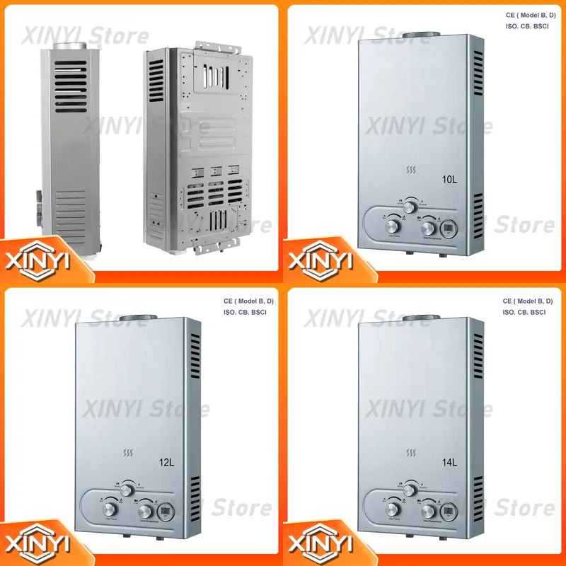 voor draagbare gasdoorstroomwa - Outdoor Camping Hot Water Heater recensie en prijs