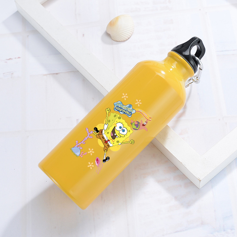 SpongeBobs aluminium waterfles - Outdoor Y Camping recensie en prijs