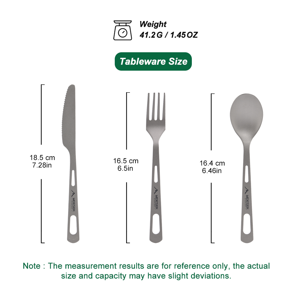 Widesea Camping Kookset Spork  - Outdoor Camping Dining Set recensie en prijs