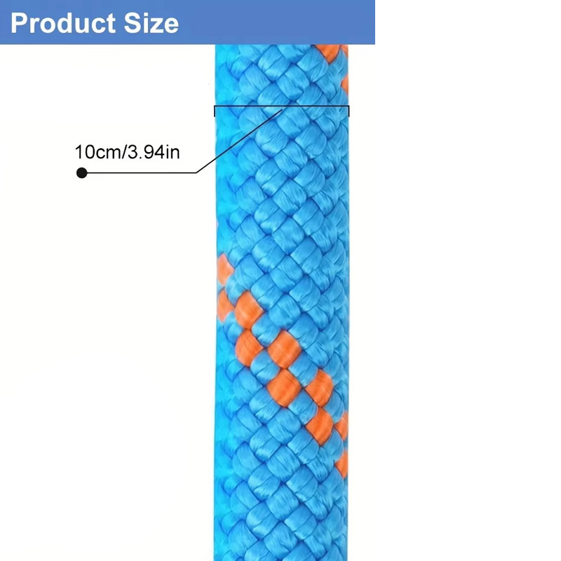 Blauw Oranje Dia.10mm Paracord - Outdoor Camping Extension Cord recensie en prijs