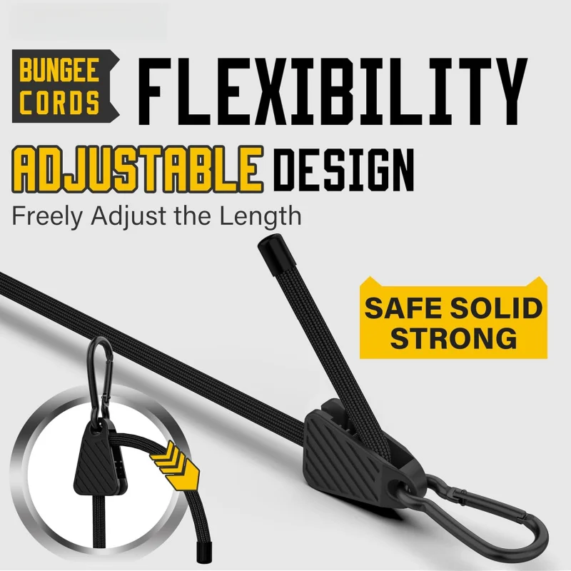 1-6PCS Verstelbare Bungee Koor - Outdoor Camping Extension Cord recensie en prijs