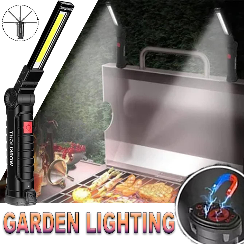Draagbare LED-zaklamp met magn - Outdoor Camping Glamping recensie en prijs