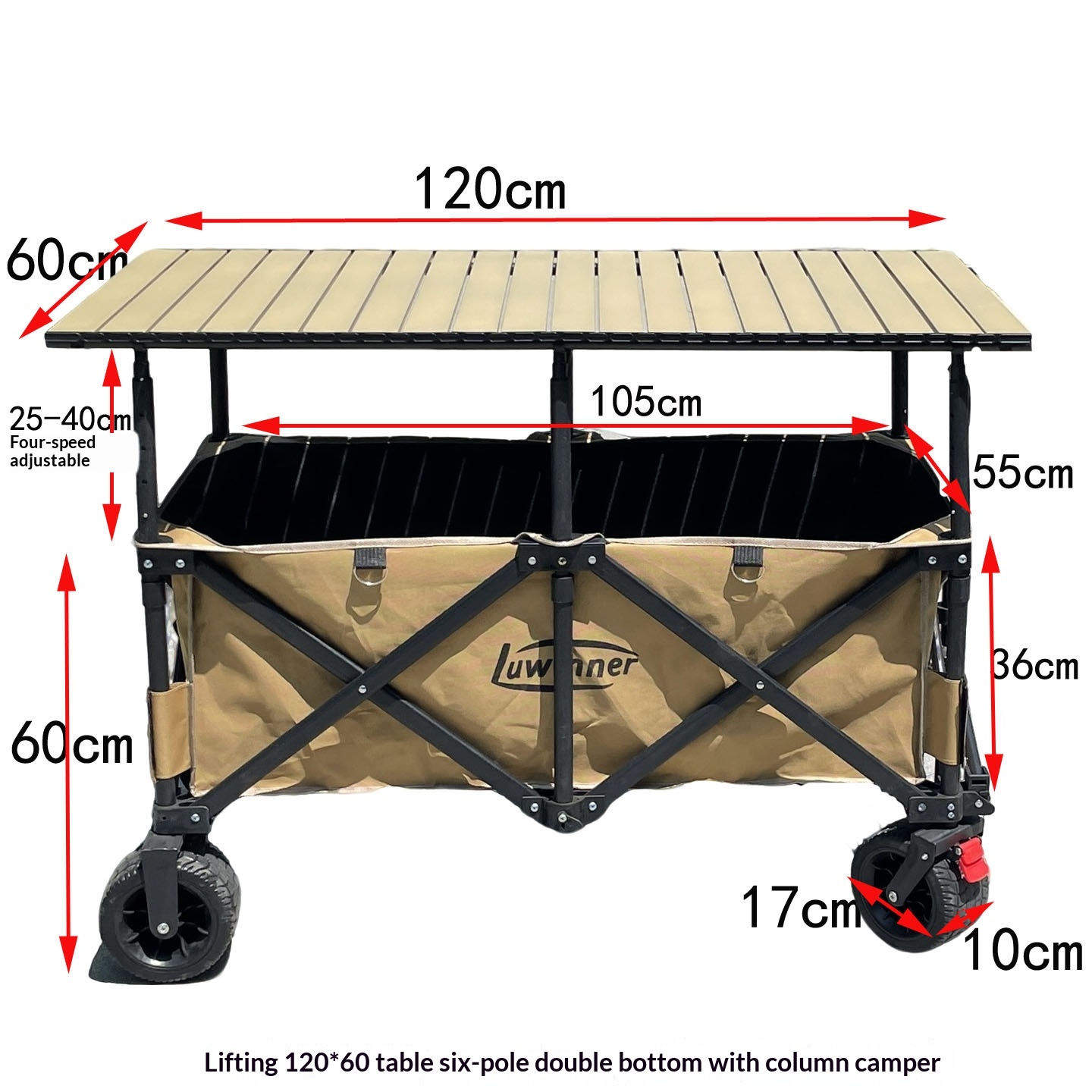 Vouwbare outdoor campingkar, t - Outdoor Camping Usa recensie en prijs
