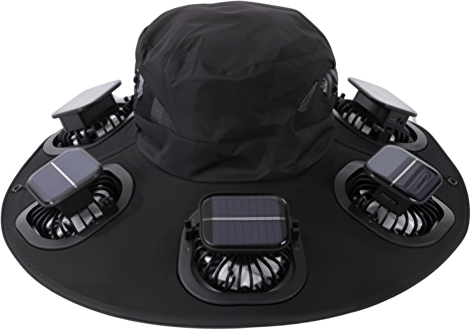 Zonnehoed met 6 ventilatoren,  - Outdoor Camping Fans recensie en prijs