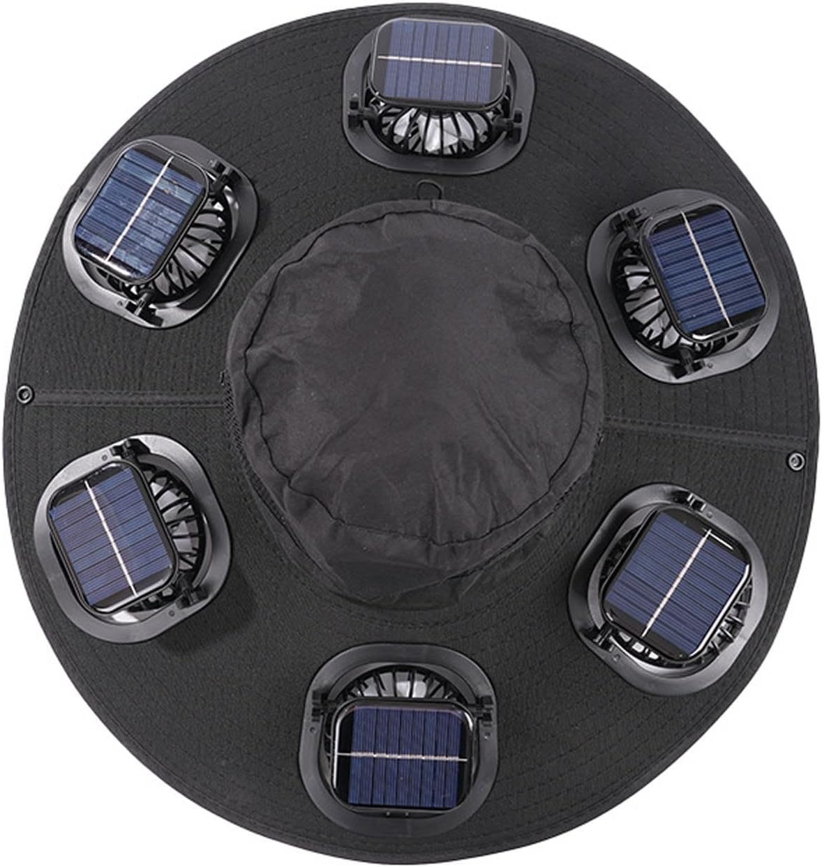Zonnehoed met 6 ventilatoren,  - Outdoor Camping Fans recensie en prijs