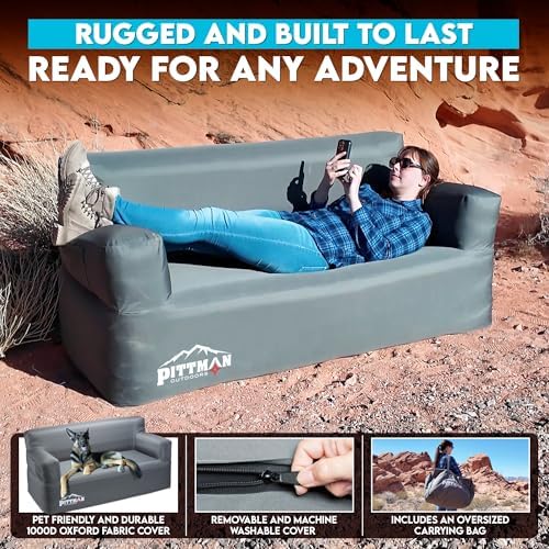 Pittman - Opblaasbare bank met - Outdoor Indoor Camping recensie en prijs