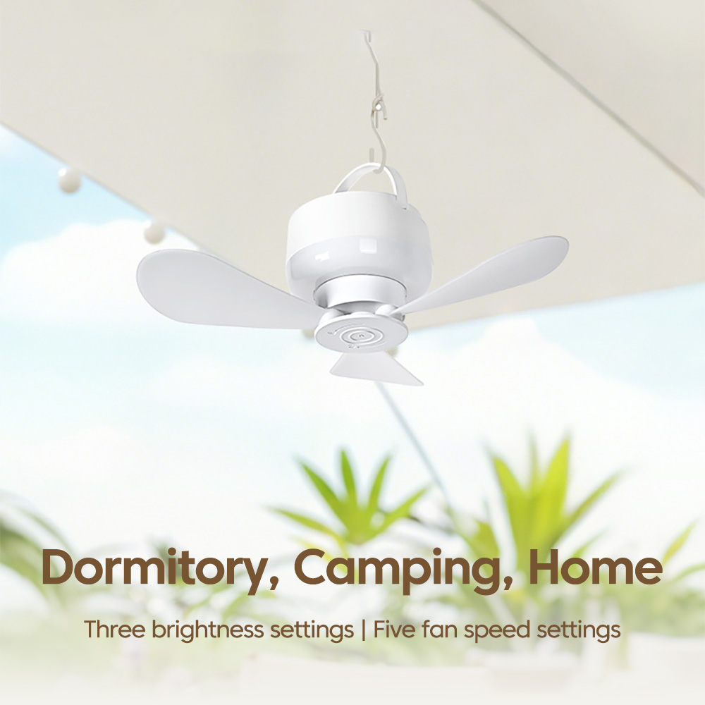 Draagbaar met op afstand bedie - Outdoor Camping Fans recensie en prijs