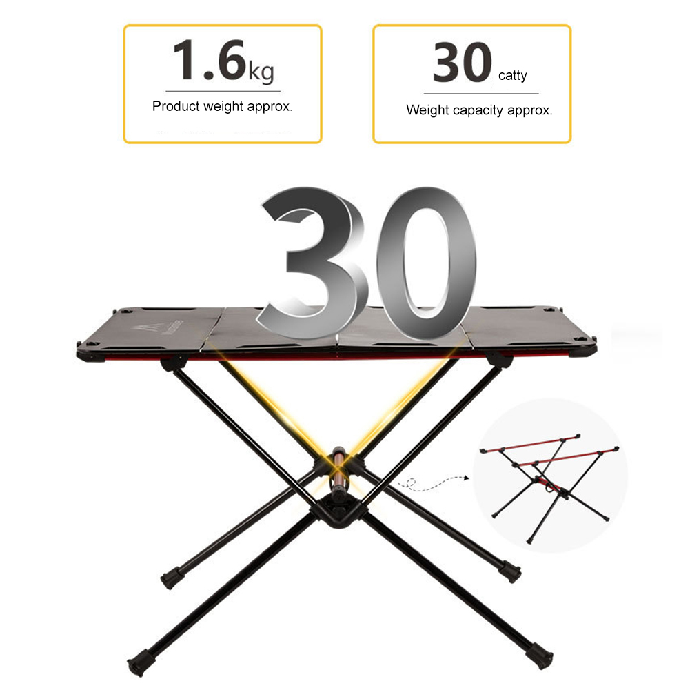 Opvouwbare campingtafel Lichtg - Outdoor Camping Table Foldable recensie en prijs