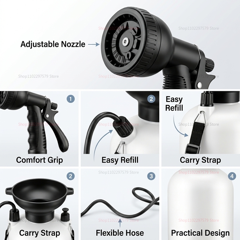 5L draagbare campingdouche, ha - Portable Camping Shower recensie en prijs