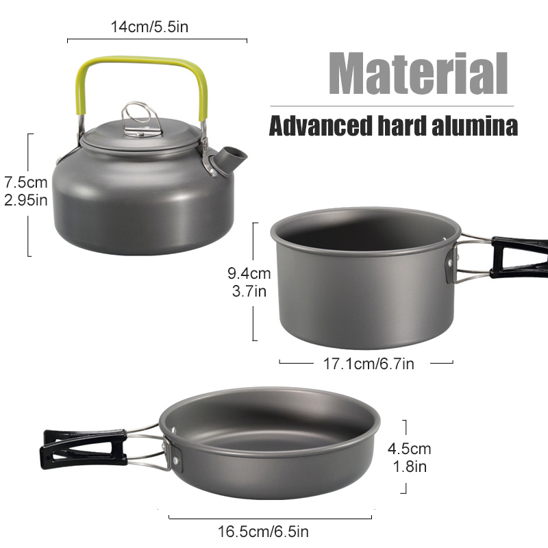 WESTTUNE Camping Kookgerei Kit - Outdoor Camping Dining Set recensie en prijs
