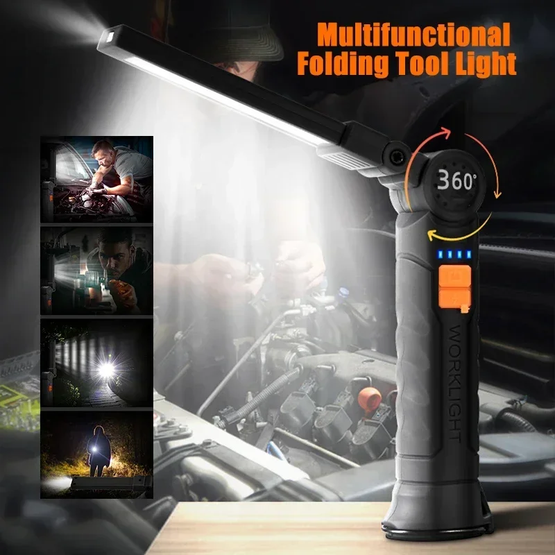 Oplaadbare LED-zaklamp Werklam - Outdoor Camping Glamping recensie en prijs