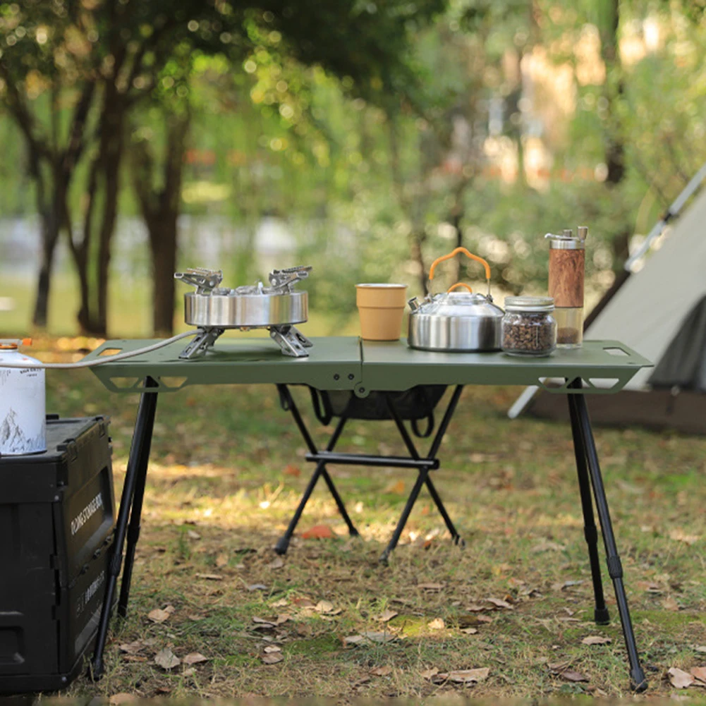 Inklapbare campingtafelpoten v - Outdoor Camping Table Foldable recensie en prijs