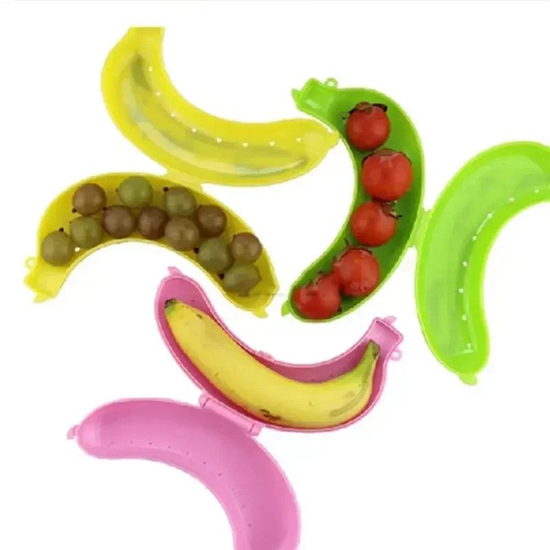 Duurzame plastic bananencontai - Outdoor Camping Food recensie en prijs
