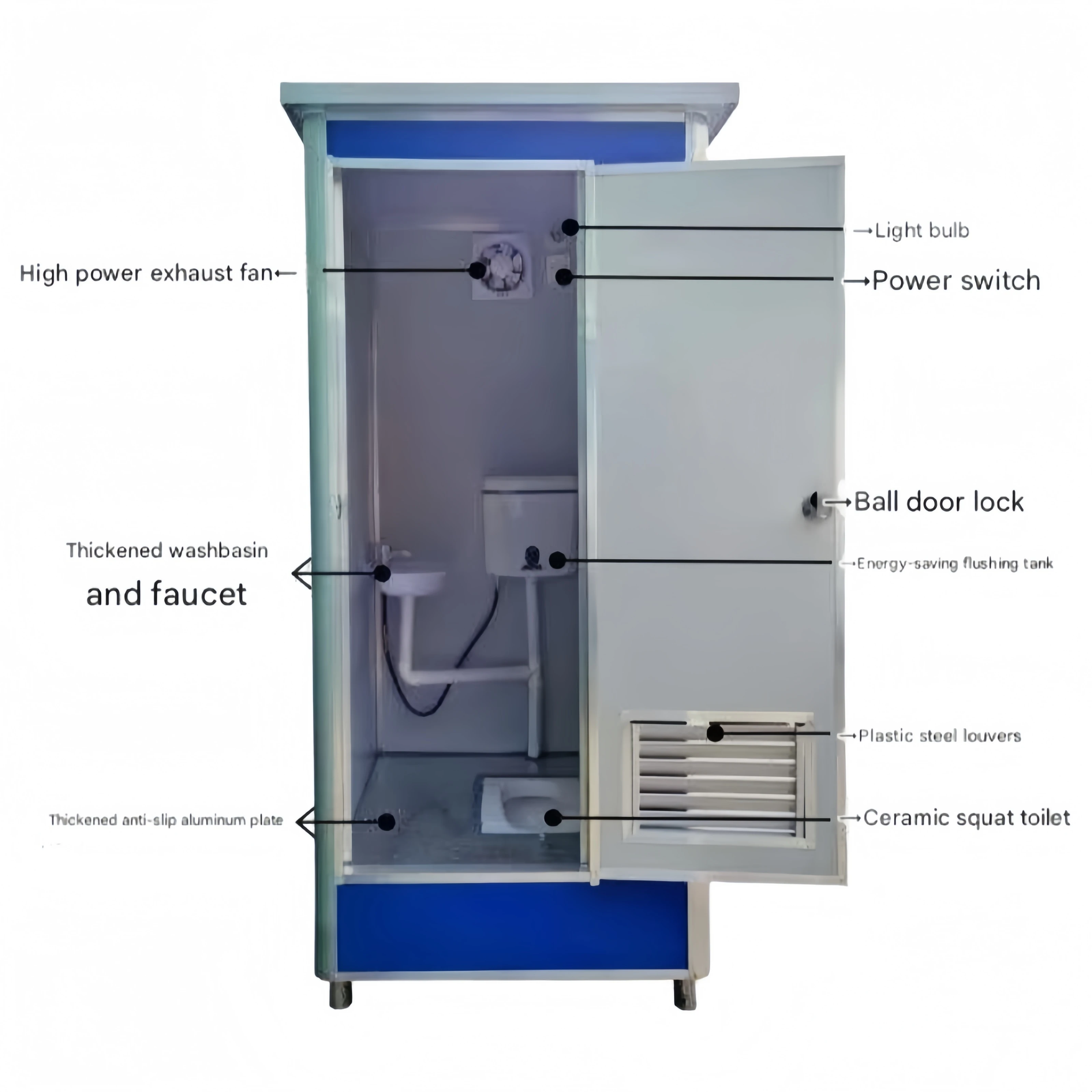 2026 Draagbare Buiten Toilet-  - Portable Camping Shower recensie en prijs