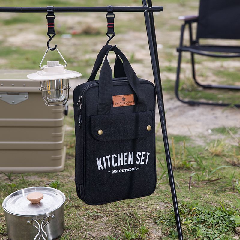 8-delige campingkeukenset, dra - Outdoor Camping Dining Set recensie en prijs