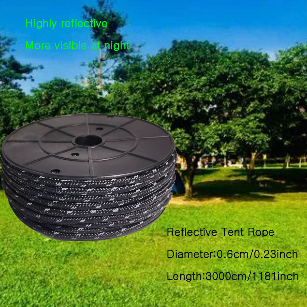 30M Reflecterende Paracord 6mm - Outdoor Camping Extension Cord recensie en prijs