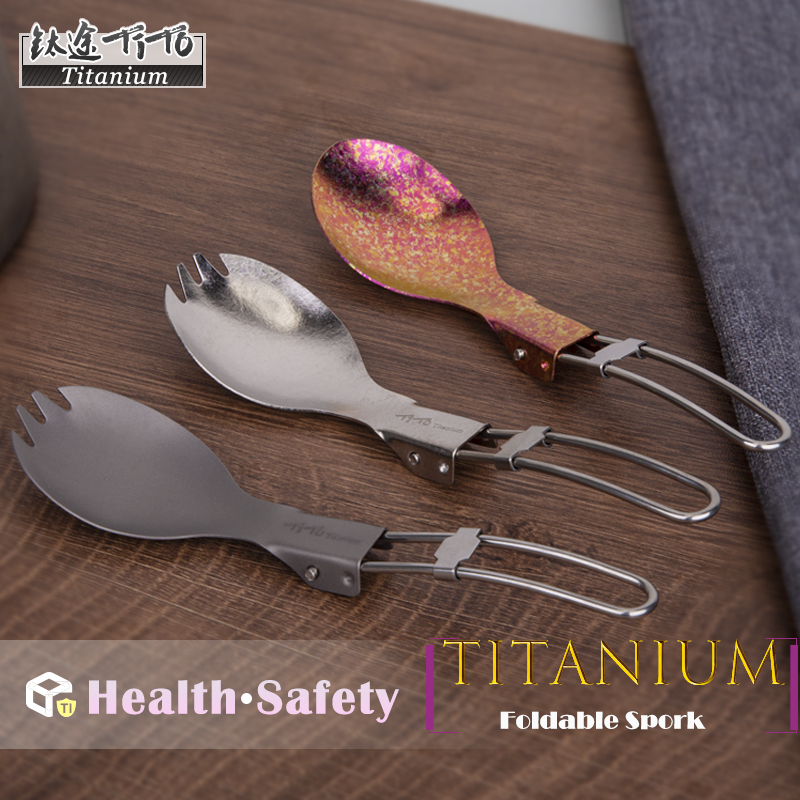 Tito Titanium Folding Spork Dr - Outdoor Camping Dining Set recensie en prijs