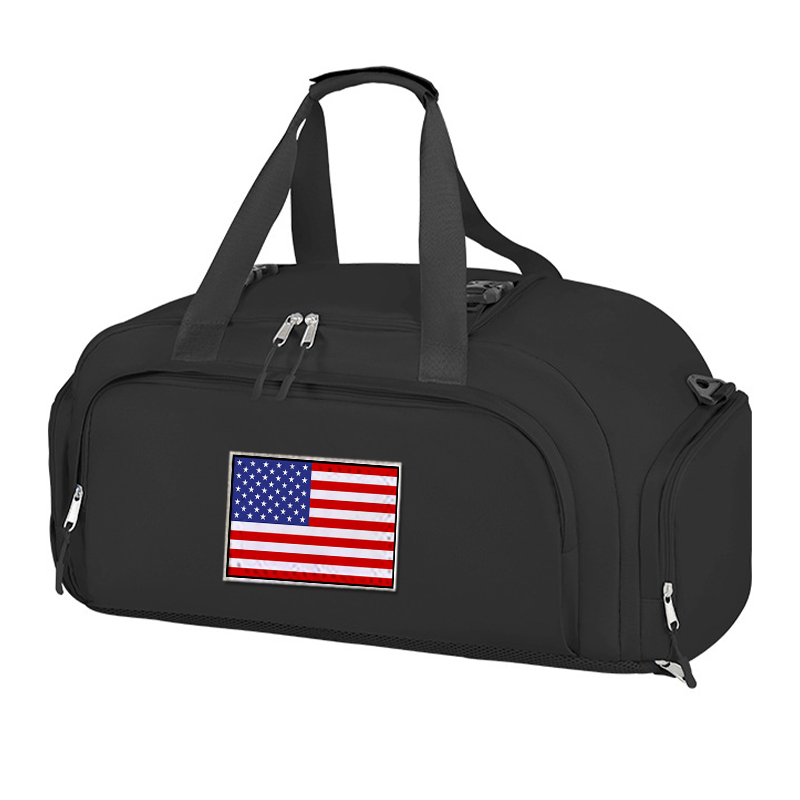 Reistas met Amerikaanse vlag,  - Outdoor Camping Usa recensie en prijs
