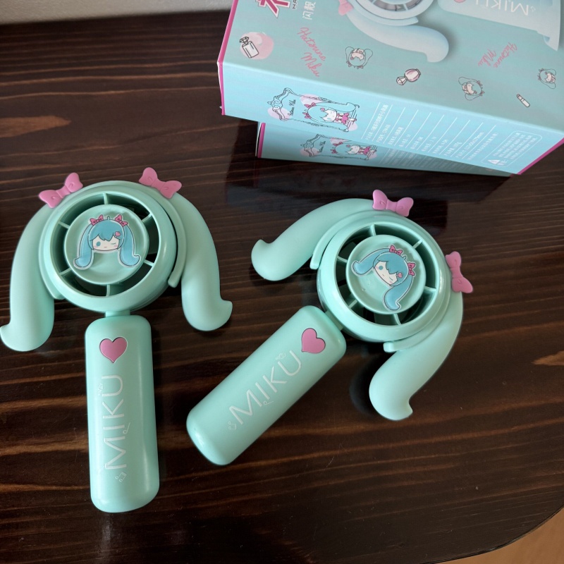 Hatsune Miku Mini Handheld Fan - Outdoor Camping Fans recensie en prijs