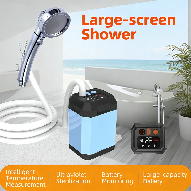 Draagbare buitendouche voor ka - Portable Camping Shower recensie en prijs