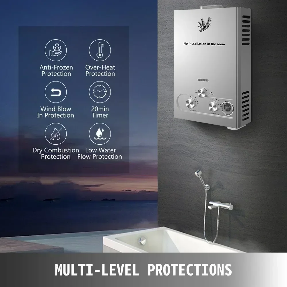 SIHAO LPG Propaan Butaan Vloei - Outdoor Camping Hot Water Heater recensie en prijs