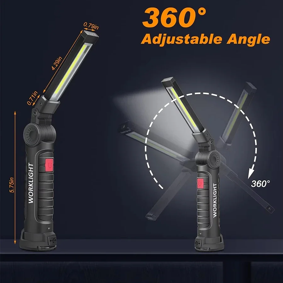 Nieuwe draagbare COB LED-zakla - Outdoor Camping Glamping recensie en prijs