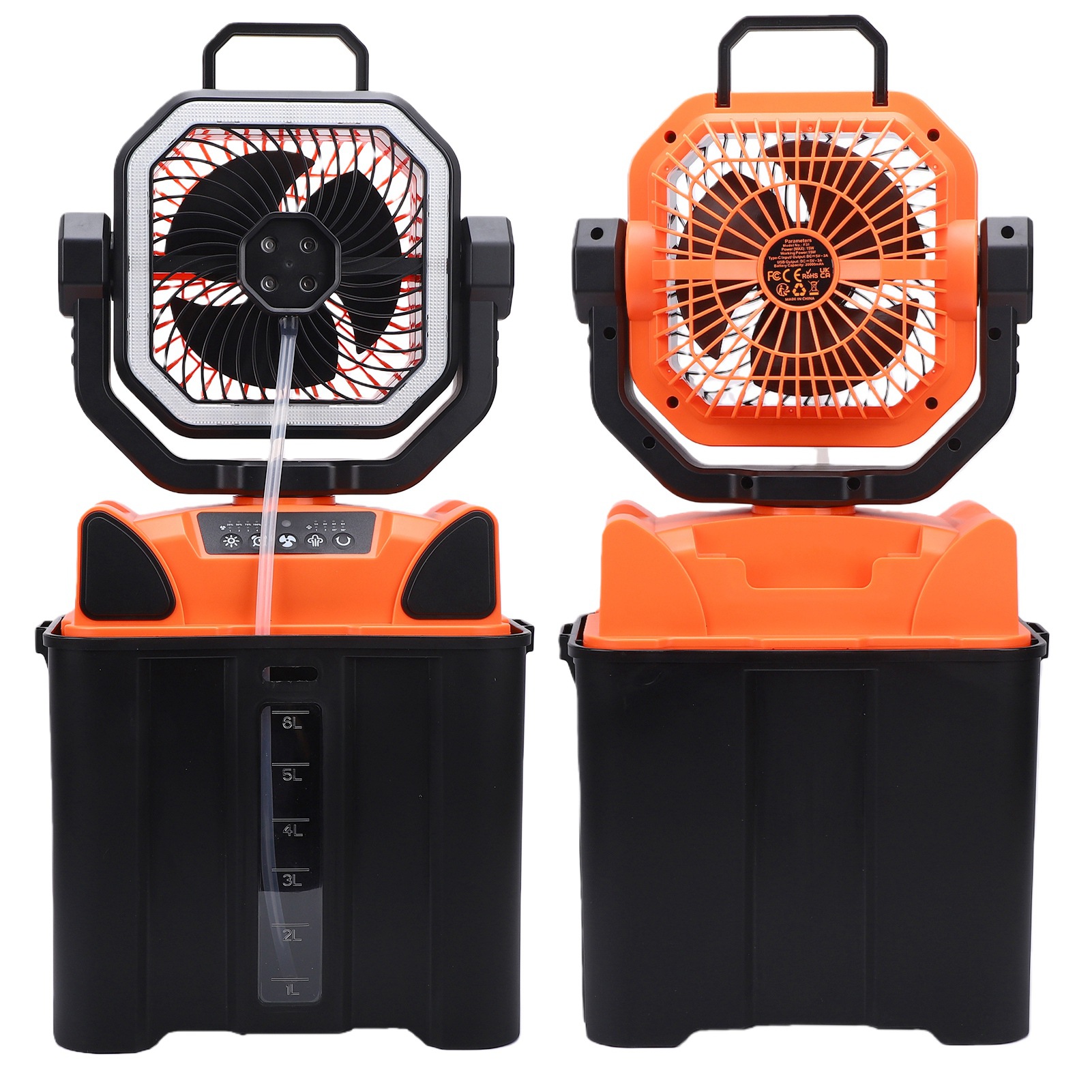 Oplaadbare campingventilator m - Outdoor Camping Fans recensie en prijs