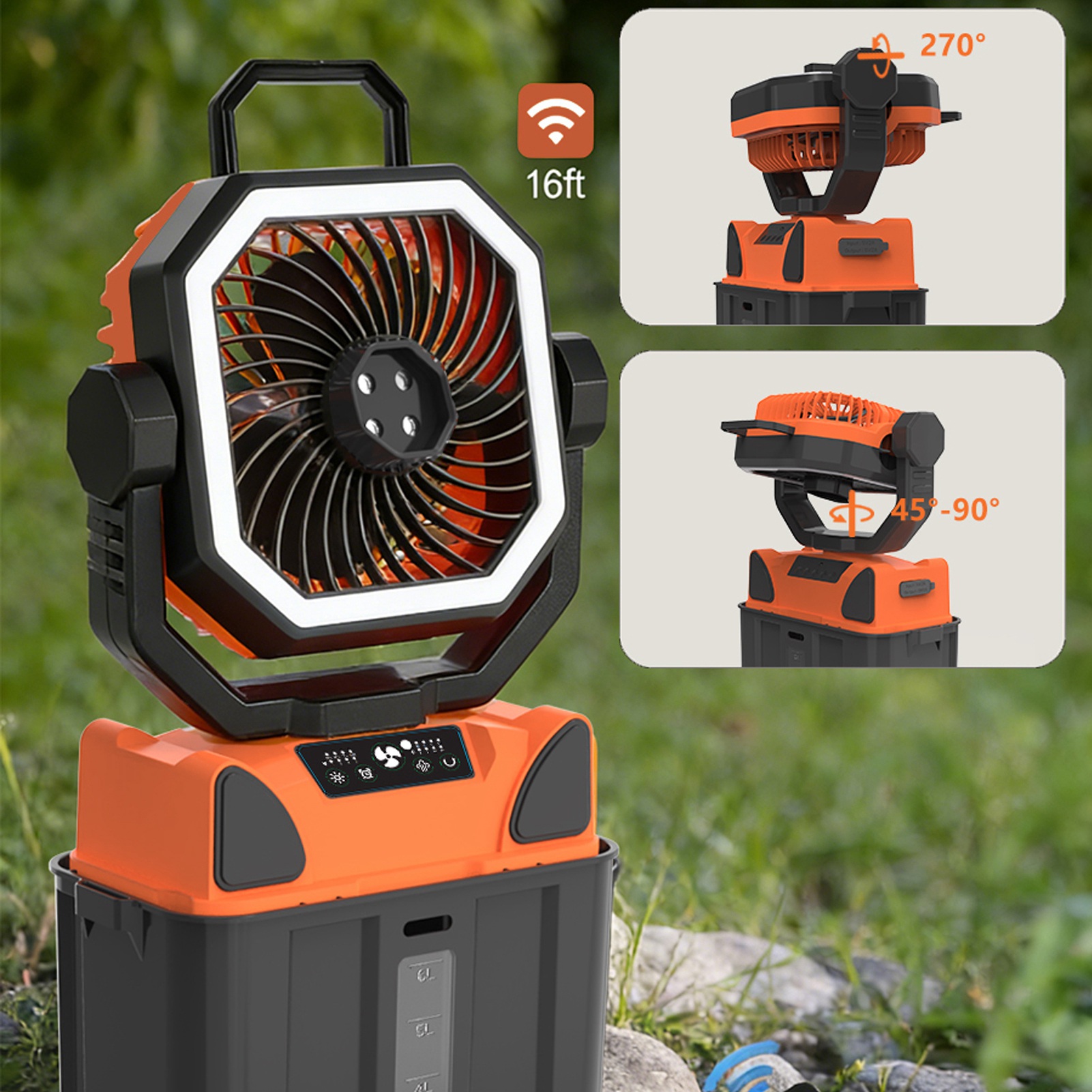 Oplaadbare campingventilator m - Outdoor Camping Fans recensie en prijs
